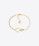 Bracelet ZAG Montresta en acier doré