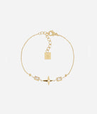 Bracelet ZAG Cutro en acier doré