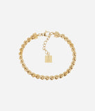 Bracelet ZAG Yuluru en acier doré