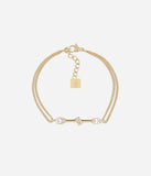 Bracelet ZAG Hélianthe acier doré
