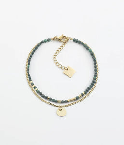 Bracelet ZAG Apache vert