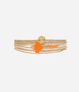 Bracelet ZAG Velaz Orange opaque