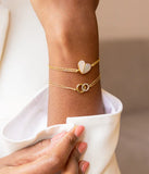 Bracelet ZAG Antonio en acier doré