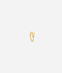 Piercing ZAG Houat en acier doré