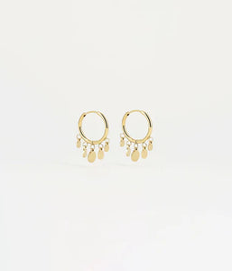 Boucles d'oreilles créoles ZAG Confettis