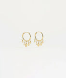 Boucles d'oreilles créoles ZAG Confettis