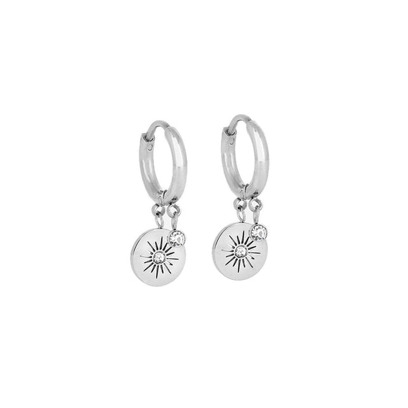 Boucles d'oreilles ZAG Ariel en acier
