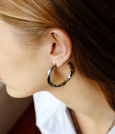 Boucles d'oreilles ZAG Totie en acier