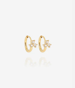Boucles d'oreilles créoles ZAG Nyx