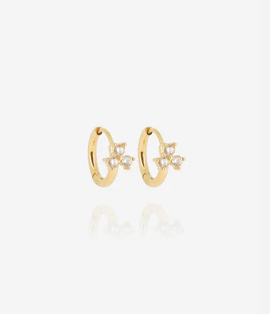 Boucles d'oreilles créoles ZAG Nyx