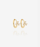 Boucles d'oreilles créoles ZAG Nyx
