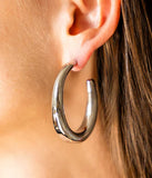 Boucles d'oreilles ZAG Créoles Andromede en acier