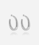 Boucles d'oreilles ZAG Créoles Andromede en acier