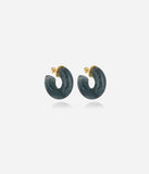 Boucles d'oreilles ZAG Marble bleu