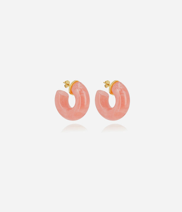 Boucles d'oreilles ZAG Marble Rose