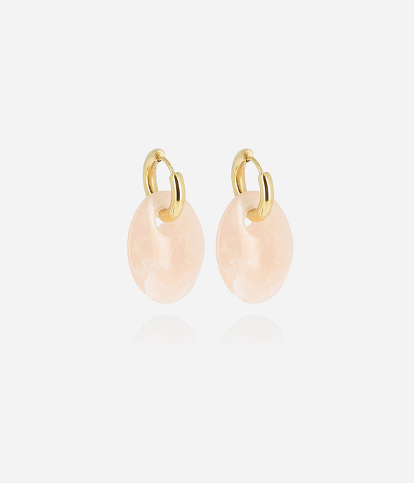 Boucles d'oreilles ZAG Prisme Rose