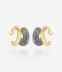 Boucles d'oreilles ZAG Luciana Bleu