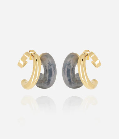 Boucles d'oreilles ZAG Luciana Bleu