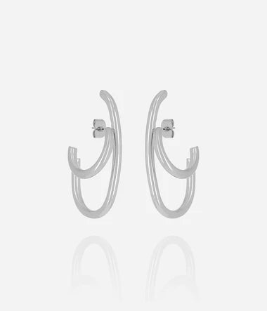 Boucles d'oreilles ZAG Augusta en acier