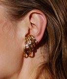 Boucles d'oreilles ZAG Nuxis en acier