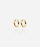 Boucles d'oreilles / piercing ZAG Martine en acier doré - 9mm (vendues à l'unité)