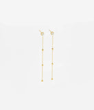 Boucles d'oreilles ZAG Soho en acier doré