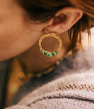 Boucles d'oreilles ZAG Cordelia noires