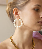 Boucles d'oreilles ZAG Tissa avec graines de bodhi