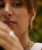 Boucles d'oreilles créoles ZAG Bree en acier