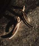 Boucles d'oreilles ZAG Apion en acier doré