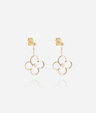 Boucles d'oreilles ZAG Emilia en acier doré