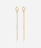 Boucles d'oreilles ZAG Harui en acier doré