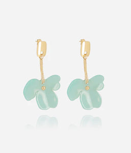 Boucles d'oreilles ZAG Hanabi turquoise