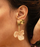 Boucles d'oreilles ZAG Hanabi violette