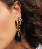 Boucles d'oreilles ZAG Alban bleu 880J1257