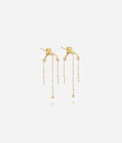 Boucles d'oreilles ZAG Cosette en acier doré