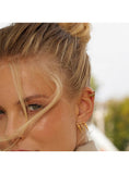 Boucles d'oreilles ZAG Chiquito en acier doré