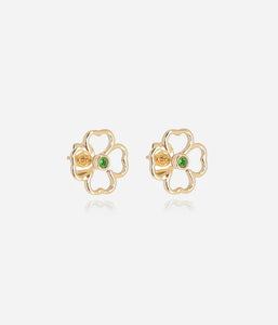 Boucles d'oreilles ZAG Adone en acier doré