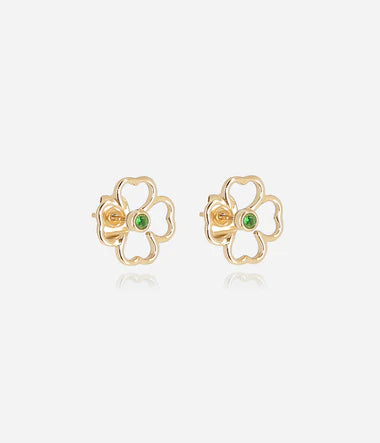 Boucles d'oreilles ZAG Adone en acier doré
