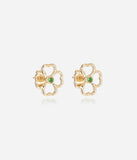 Boucles d'oreilles ZAG Adone en acier doré