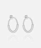 Boucles d'oreilles ZAG Leandro en acier