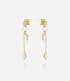 Boucles d'oreilles ZAG Cordoba en acier doré