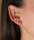 Boucles d'oreilles ZAG Tanami en acier doré