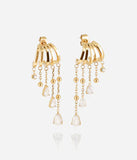 Boucles d'oreilles ZAG Maria en acier doré