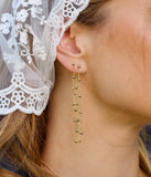 Boucles d'oreilles ZAG Lysenne en acier doré