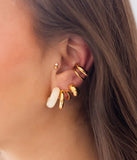 Earcuff ZAG Tortel dorée (vendu à l'unité)
