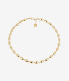 collier  Zag Nyra en acier doré