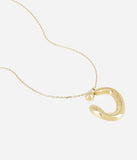 Collier ZAG Tancredi en acier doré