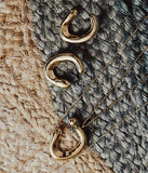 Collier ZAG Tancredi en acier doré