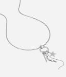 Collier Sautoir ZAG Cure en acier